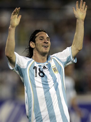 Lionel Messi, um dos principais jogadores da seleo argentina