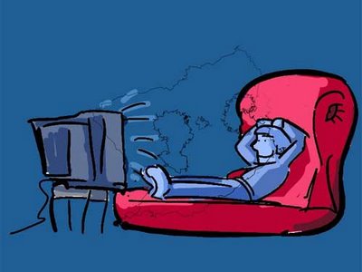 Assistir televiso  um dos hbitos de lazer da maioria dos apabeanos 